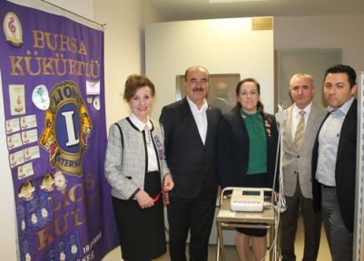 Lions Kulübünden Devlet Hastanesine Cihaz!