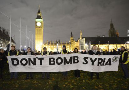 Londra'da Suriye Protestosu!