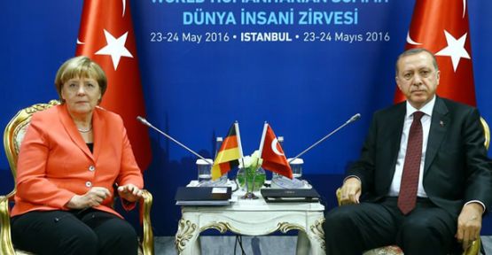 Merkel'i Kabul Etti!