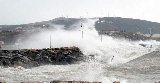 Meteoroloji Denizlerde Fırtına İçin Uyardı!