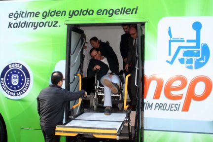 Mudanya'da Engelsiz Mobil Eğitim!