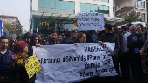 NTV Ankara Temsilciliği Önünde Eylem!