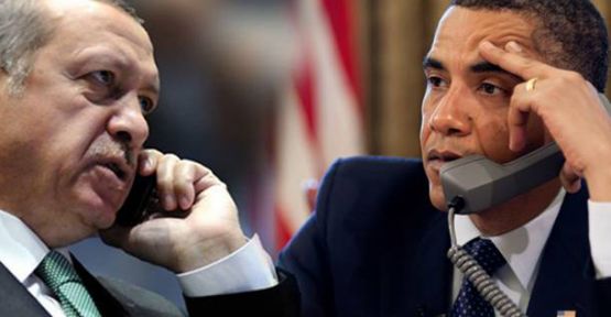 Obama ve Erdoğan Telefonla Görüştü!