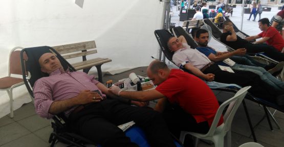 Önder Balta'dan Kızılay'a Kan Bağışı!