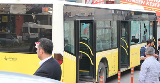 Polisleri Taşıyan Otobüse Silahlı Saldırı!