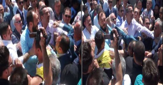Şehit Cenazesinde Kavga Çıktı!