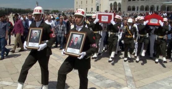Şehitler Kocatepe'den Dualarla Uğurlandı!