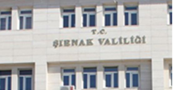 Şırnak Valiliğinden Açıklama!