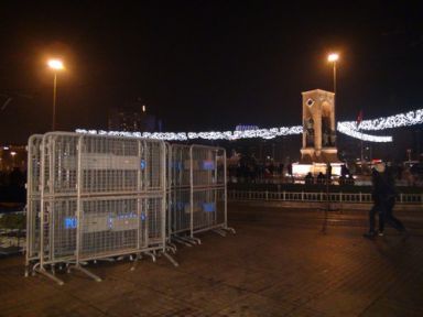 Taksim Meydanı'na Yılbaşı Önlemi!