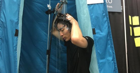 Taşınabilir Duş Ürettiler!