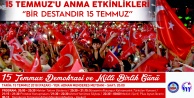15 Temmuz şehitleri anılıyor
