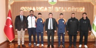 Erkan Aydın, Milli Sporcuları Dünya Şampiyonası’na Uğurladı