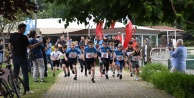 Bursa Sukaypark'ta Bölgesel Lig Duatlon Müsabakası Heyecanı Yaşandı: Osmangazi Belediyesi Ev Sahipliği Yaptı