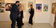 Nilüfer Sanat Atölyeleri Yetişkin Resim Grubu Sergisi Nâzım Hikmet Kültürevi'nde Açıldı: Sanatseverlerden Tam Not Aldı