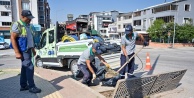 Bursa Büyükşehir Belediyesi#039;nden sonbahar öncesi yağmur suyu ızgaralarında kapsamlı temizlik
