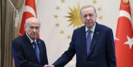 Cumhurbaşkanı Erdoğan ile Devlet Bahçeli Külliyede bir araya geldi