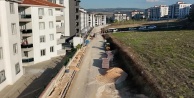 İnegöl Alanyurt#039;ta 26 sokağa yeni çehre: 10 bin metrekare parke taşı döşeniyor