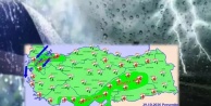 Meteoroloji’den 29 Ekim’de kuvvetli sağanak ve fırtına uyarısı: Çok sayıda ilde şiddetli yağış bekleniyor