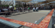 1.5 Kilometre Uzunluğunda Pizza Yapıldı!