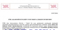 Yurt Dışına Çıkışları Yasaklandı!