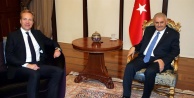 Başbakan Yıldırım, Norveç Dışişleri Bakanı Brende'yi kabul etti.