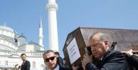 Cumhurbaşkanı Erdoğan, Kocatepe Camii Baş İmam Hatibi Kadir Temel'in Cenaze Törenine Katıldı