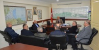 Başkan Aydın Keramet Sulama Birliği Başkanı Mesut Aladağı Ziyaret Etti