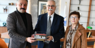 Başkan Gökhan Uygun ve Palaz'ı Makamında Ağırladı