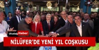 Nilüfer Belediyesi personeli 2024'ü coşku içinde karşıladı