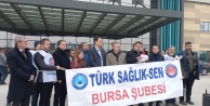 Sağlıkçılar Bursa'dan seslendi