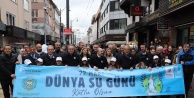 Bursa'da barış için su yürüyüşü