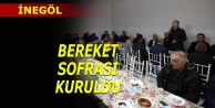 Bereket Sofrası İnegöl Fetih 1453 Camiinde kuruldu