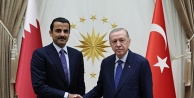 Cumhurbaşkanı Erdoğan Katar Emiri ile görüştü