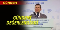 Ekrem İmamoğlu gündemi değerlendirdi
