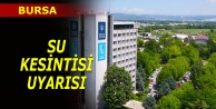 İnegöl ve Mustafakemalpaşa'da su kesintisi