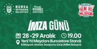 Yeni Yıl Meydanı'nda Bursaspor imza günü