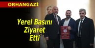 Bekir Aydın'dan yerel basına ziyaret