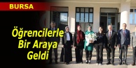 Bursa'da öğrencilerle bir araya geldi
