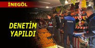 İnegöl'de ortak denetim yapıldı