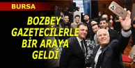 Mustafa Bozbey gazeteciler ile bir araya geldi