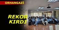 Orhangazi Belediyesi rekor kırdı