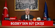 Mustafa Bozbey, 'Öğrencilere süt dağıtmamıza izin verilmedi”