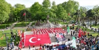 İnegöl'de 19 Mayıs Coşkusu Sokaklara Taştı: Gençlik Yürüyüşü Yapıldı