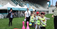 Nilüfer 23. Uluslararası Spor Şenlikleri Okul Öncesi Etkinliği: Minikler Hem Yarıştı Hem Eğlendi