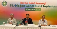 Bursa Kent Konseyi 91. Olağan Genel Kurulu Gerçekleşti: 'Hayalimizdeki Bursa' İçin Katılımcı Planlama Vurgusu!