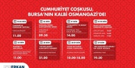 Osmangazi'de 29 Ekim Cumhuriyet Coşkusu Başlıyor: Zeynep Bastık Konserli Kapsamlı Program