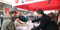 Başkan Erkan Aydın'dan Sakarya Mahallesi'nde Anlamlı Lokma İkramı