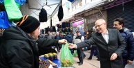AK Parti Bursa İl Başkanı Davut Gürkan'dan Ramazan'ın İlk Gününde Esnaf Ziyareti