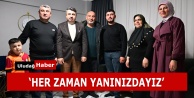 Yıldırım'da Gönül Sofrası: Başkan Oktay Yılmaz Şehit Samet Çaldır'ın Ailesine Misafir Oldu