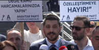Anahtar Parti'den Yıldırım'da Sağlık Nöbeti: 'Hastanelerin Özelleştirilmesi Geleceğimize Suikasttır'